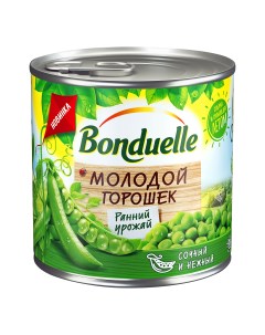 Горошек зеленый молодой 425 г Bonduelle