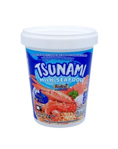Лапша быстрого приготовления Tsunami со вкусом морепродуктов 74 г Sue sat