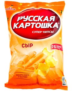 Чипсы картофельные со вкусом сыра 140 г Русская картошка