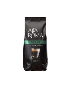 Кофе в зернах verde 1000 г Alta roma