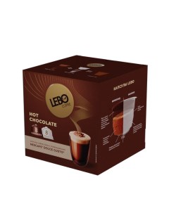 Кофе в капсулах Hot chocolate совместимы с кофемашинами Dolce Gusto 16 шт Lebo