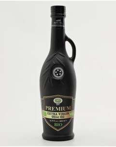 Оливковое масло Premium BIO Экстра Вирджин P D O Каламата черная бутылка 500мл Korvel