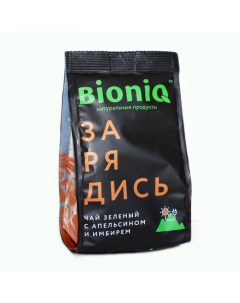 Чай Зарядись зеленый с апельсином и имбирем 50 гр Bioniq