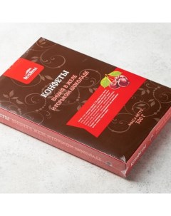 Конфеты Вишня в желе и горьком шоколаде 300 г Вкусвилл