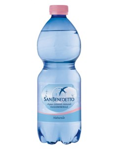 Вода минеральная naturale негазированная пластик 0 5 л San benedetto