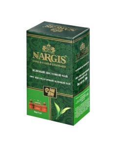 Чай зеленый листовой 100 г Nargis