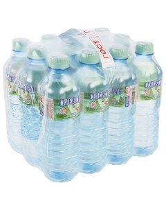 Вода негазированная пластик 0 5 л 12 штук в упаковке Сенежская