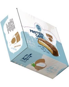 Печенье Protein Cake 24 70 г 24 шт тропический кокос Fit kit