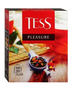 Чай Pleasure black tea 100 х 1 5 г Tess