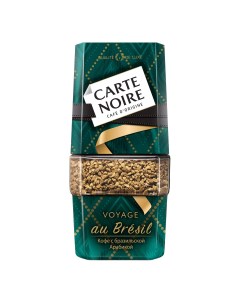 Кофе Carte Noire Voyage Au Bresil растворимый сублимированный 90 г Уфимский хлеб