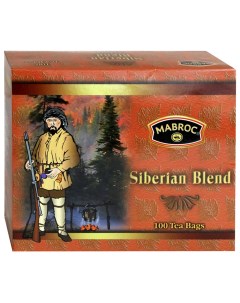 Чай черный Сибирская смесь в пакетиках 100 шт Шри Ланка 200 г Mabroc