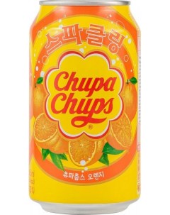 Напиток сильногазированный апельсин жестяная банка 0 345 л Chupa chups