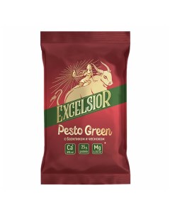 Сыр полутвердый Pesto Green базилик чеснок 45 БЗМЖ 180 г Excelsior