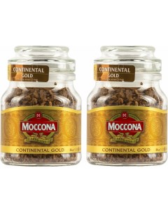 Кофе растворимый Континентал Голд 47 5 г 2 штуки Moccona