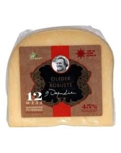 Сыр твердый Депардье рекомендует Oleder 12 месяцев созревания бзмж 250 г Жерар депардье рекомендует!