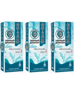 Чай Молочный улун 3 упаковки по 25 пакетиков Черный дракон