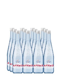 Вода питьевая негазированная стекло 12 шт по 0 5 л Легенда гор архыз