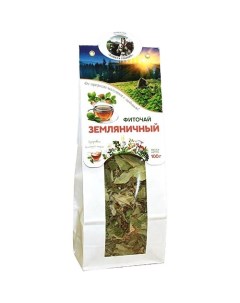 Травяной чай Земляничный бумажная упаковка Данила травник