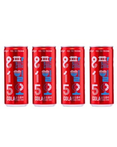 Напиток газированный 815 Cola 4 шт по 250 мл Woongjin