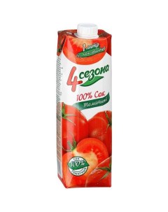 Сок томатный с мякотью 1 л Великая русь