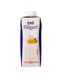 Растительный аналог йогурта питьевой соевый манго 0 250 мл Flogurt