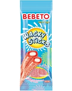 Мармелад Wacky Sticks 75 г Bebeto