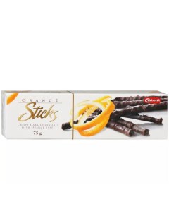 Шоколадные конфеты Тростник со вкусом апельсина 75 г Carletti