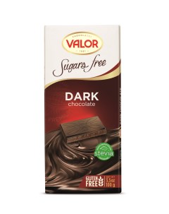 Шоколад горький без добавления сахара 100г Valor