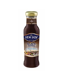 Соус соевый с черным перцем 320 г Sen soy premium