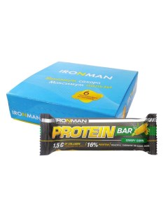 Протеиновый батончик Protein Bar с коллагеном Кукуруза 50 г Ironman