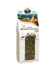 Травяной чай Монастырский бумажная упаковка Данила травник