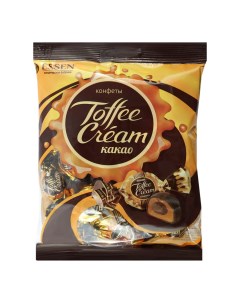 Конфеты Toffee Cream какао с кремовой начинкой 200 г Essen