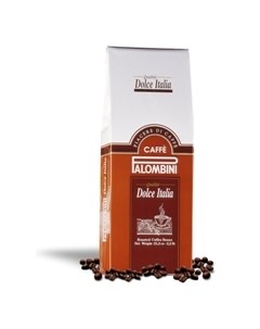Кофе в зернах dolce Italia пакет с клапаном 1 кг Palombini