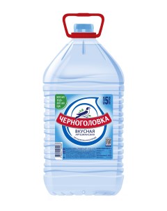 Вода артезианская негазированная Черноголовка пластик 5 л Черноголовская