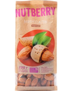 Миндаль жареный 220г Nutberry