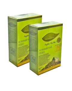 Чай зеленый Пеко 2 шт по 100 г Lakruti