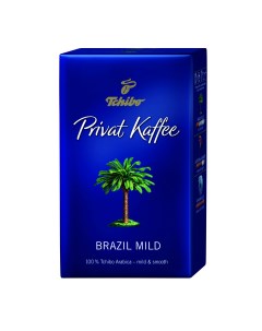 Кофе молотый Privat Kaffee Brazil Mild 250 г Tchibo