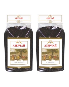 Чай черный Букет 2 упаковки по 1000 грамм Азерчай