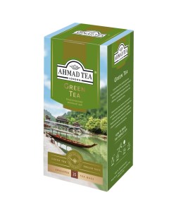 Чай зеленый 25 пакетиков Ahmad tea