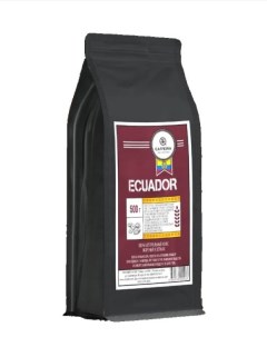 Кофе в зернах натуральный Ecuador 0 5 кг Caffeina