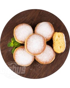 Пончик оригинальный без начинки 6 шт по 50 г Nobrand
