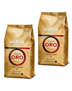 Кофе в зернах Qualita oro 1 кг х 2 шт Lavazza