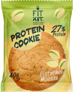 Печенье Protein Cookie 24 40 г 24 шт фисташковый мусс Fit kit