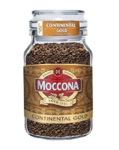 Кофе Continental Gold растворимый сублимированный 190 г Moccona