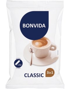 Напиток кофейный 3 в 1 Classic 18 г x 50 шт Bonvida