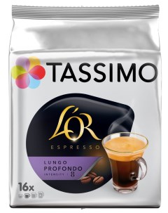 Кофе в капсулах L or Espresso Lungo Profondo 16 шт Tassimo