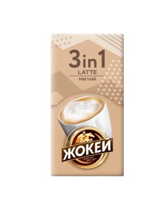 Напиток кофейный растворимый Latte 3 в 1 10 пакетиков Жокей