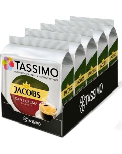 Кофе в капсулах Jacobs Caffe Crema Classico 80 порций Tassimo