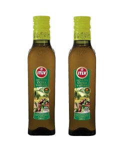Оливковое масло Extra Virgen стеклянная бутылка 250 мл 2 шт Itlv