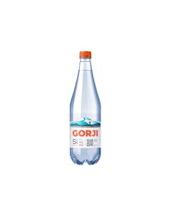 Вода питьевая минеральная газированная лечебно столовая 1 л Gorji